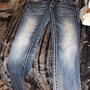 Women's rock revival jeans